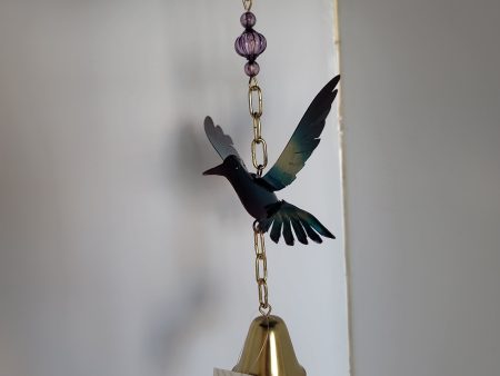 HUMMINGBIRD METAL GARDEN BELL-5204 Online Sale