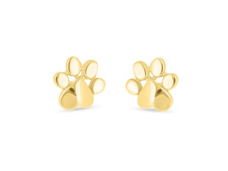 Paw Heart Studs Discount