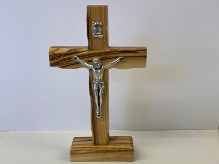 OW STANDING CROSS W CRUCIFIX-8643 For Sale