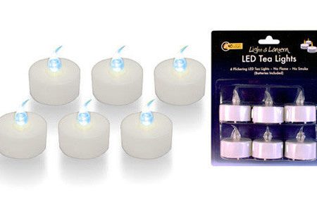 Non-Flickering LED Tea Lights Cheap