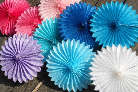 Paper Pinwheel Fans Discount