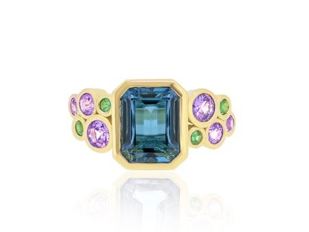 Jena Peacock Statement Ring Supply