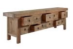 Old Pine Bank Drawer Discount