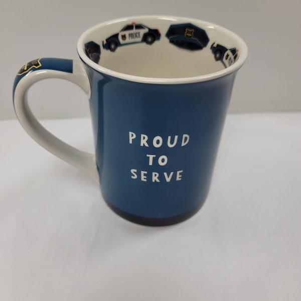 PROUD TO SERVE POLICE MUG-2635 Online now