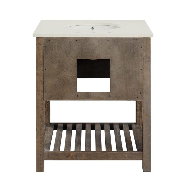 Cayhill 30  Reclaimed Wood Bathroom Vanity Online Sale