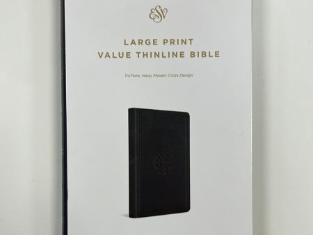 ESV LG PR TL VALUE BIBLE NAVY-6837 For Sale