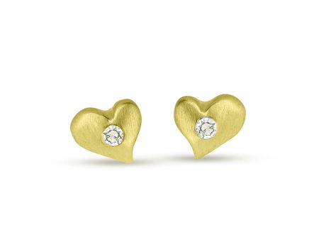 Diamond@Heart Tiny Studs For Sale