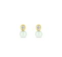 Tiny Bubble Drop Studs Fashion