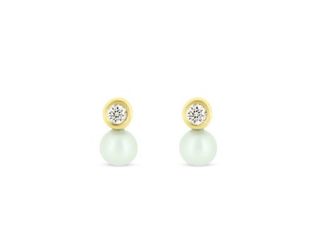 Tiny Bubble Drop Studs Fashion