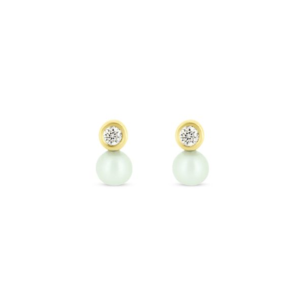 Tiny Bubble Drop Studs Fashion