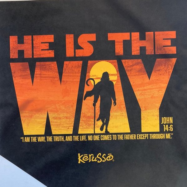 HE IS THE WAY AD TEE 2X-7302 : 2X Discount