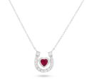 Horseshoe Heart Pendant For Discount