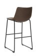 Industrial Set of 2 Bar Height Stools For Sale