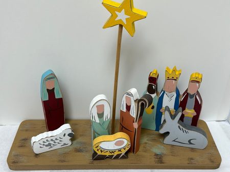 OH HOLY NIGHT NATIVITY STAND-3485 For Cheap