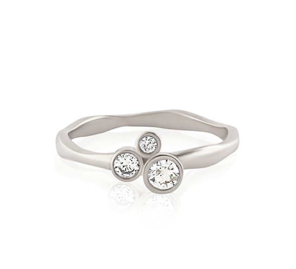 Circle of Love Trio Ring Online Hot Sale