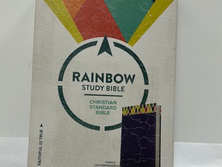 RAINBOW STUDY BIBLE PURPLE-1892 on Sale