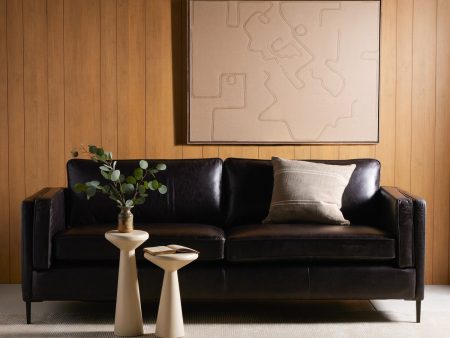 Emery Designer Top Grain Leather Sofa Online Hot Sale