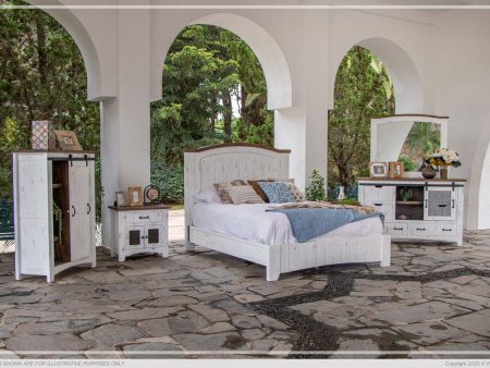 360 Pueblo White Bedroom Collection Cheap