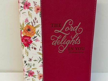 THE LORD DELIGHTS ZIP JOURNAL-4011 Cheap