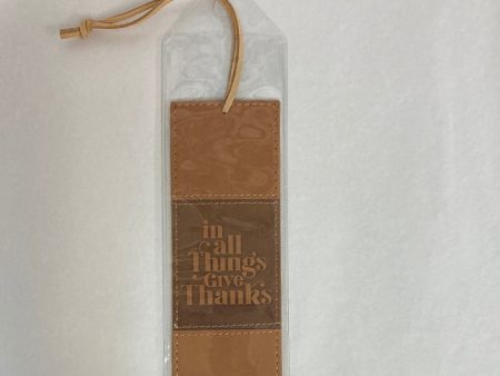 IN ALL THINGS LL BOOKMARK-8643 LUX LEATHER on Sale