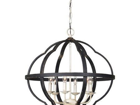 Leo 6-Light Chandelier For Cheap