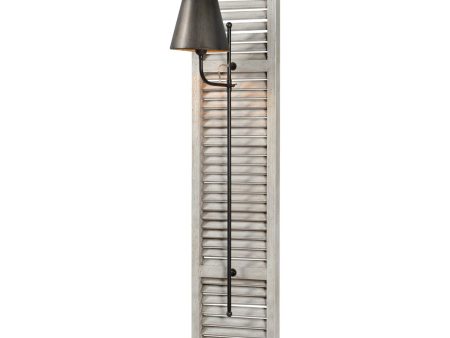 Shelby Shutter Styled Sconce Fashion