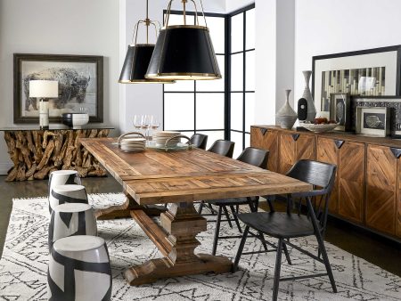 Baldrick Designer 100% Reclaimed Dining Table For Discount