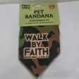 WALK BY FAITH CAMO SM MD BANDAN-3701 Cheap