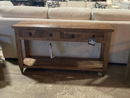 Two drawer console sofa table Hot on Sale