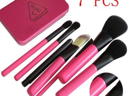 Maquiagem 7 Piece Naked Makeup Brush Set Cheap