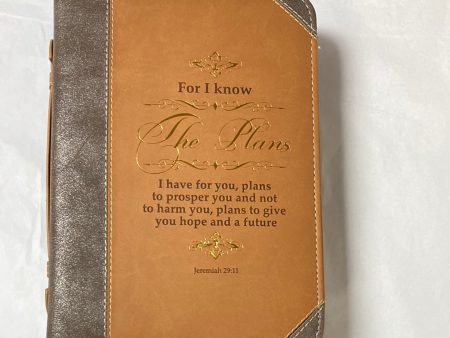 THE PLANS BRN GOLD LG BIBLE COV-4401 Hot on Sale