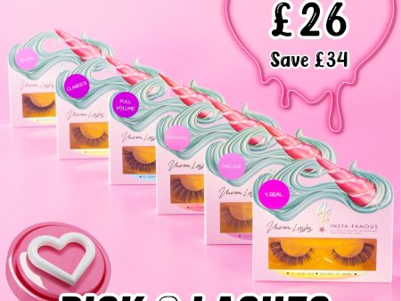 Budget Deal - Pick Any 6 Lashes For Cheap