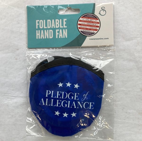 PLEDGE OF ALLEGIANCE HAND FAN-2686 For Cheap