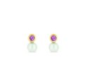 Tiny Bubble Drop Studs Fashion