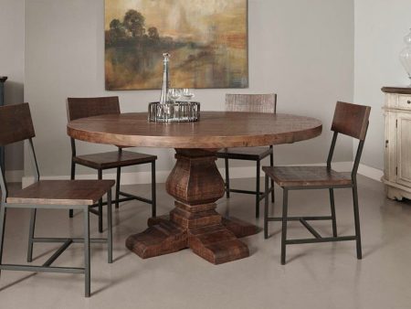 Woodbridge 60” Reclaimed Round Table Fashion