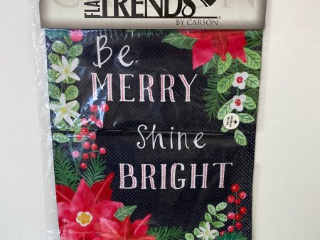 BE MERRY GARDEN FLAG-1558 Online now